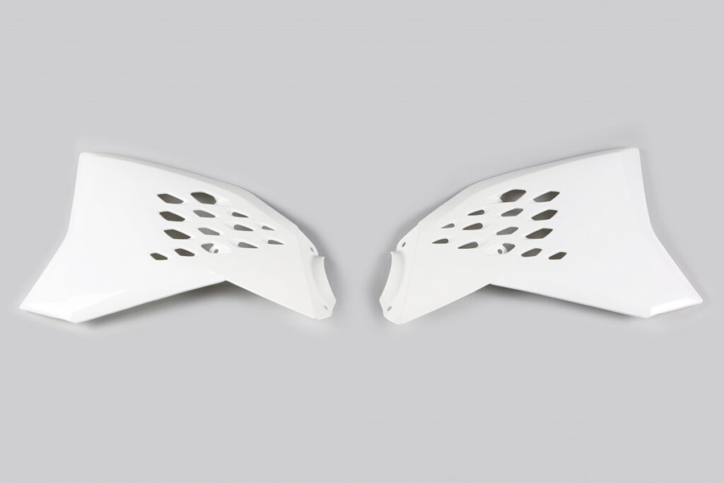 UFO radiator kappen Wit KTM SX 65 2009-2015