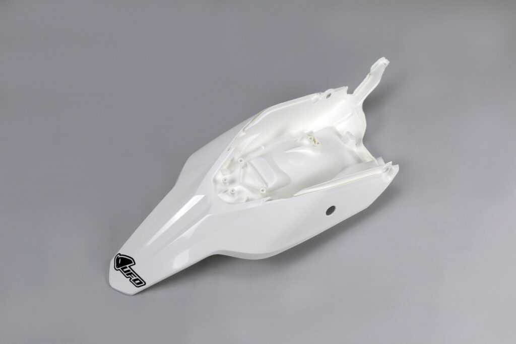 UFO achterspatbord + zijnummerborden Wit KTM SX 65 09-15