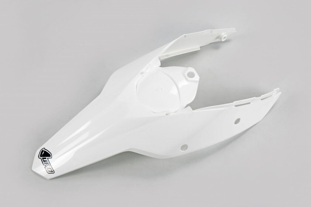 UFO Achterspatbord + Zijnummerborden Wit KTM EXC/EXC-F 125-450 2008-2011