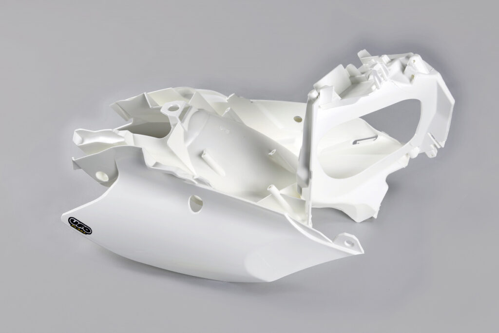 UFO Zijnummerborden + Airbox Wit KTM SX 125/150 11-15 & SX 250 11-16 & SX-F 250/350/450 11-15 & EXC 200/250/300/450/500 12-16 & EXC-F 250/350 12-16