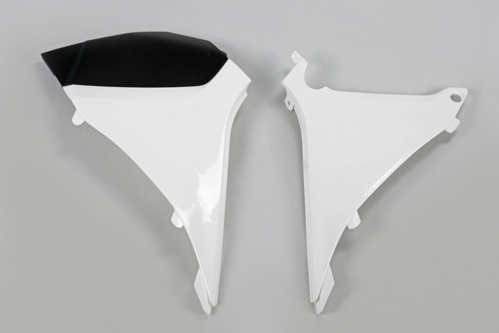 UFO luchtfilter kappen Wit KTM SX 125/150/250 11 & EXC/EXC-F 125/200/250/300/450/500 12-13