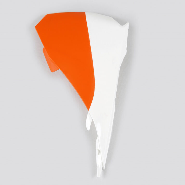 UFO luchtfilter kap Wit / Oranje / OEM 2015 KTM SX 85 13-17 & Husqvarna TC 85 14-17