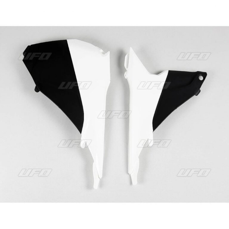 UFO luchtfilter kappen Wit / Zwart KTM SX 125/150 13-15 & SX 250 13-16 & SX-F 250/350/450 13-15