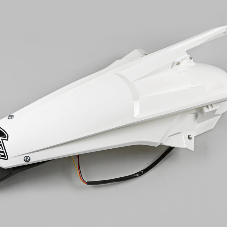 UFO Enduro achterspatbord Wit KTM EXC 125/150/250/350/450/500 17-19