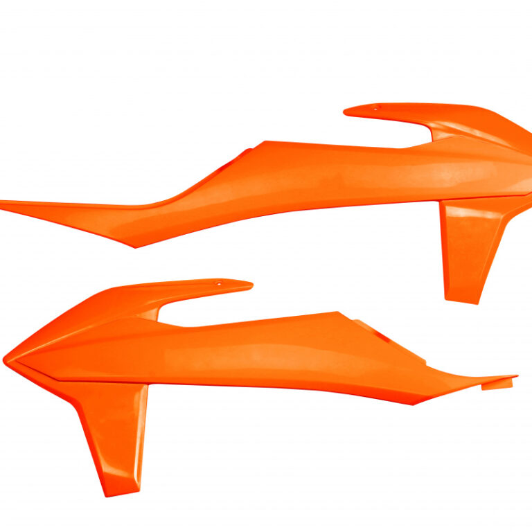UFO radiator kappen Fluor Oranje KTM SX 125/150/250 2019-2022 & SX-F 250/350/450 2019-2022 & EXC 250/300 2020-2023 & EXC-F 250/350/450/500 2020-2023