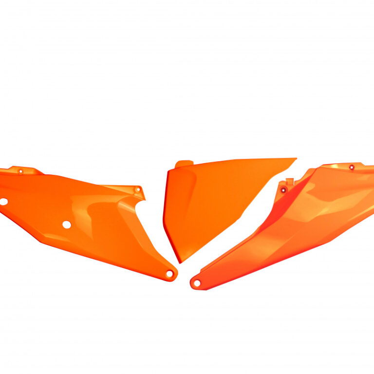 UFO zijnummerborden + Luchtfilterkap Fluor Oranje KTM SX 125/150/250 19- & SX-F 250/350/450 19- & EXC 250/300 20- & EXC-F 250/350/450/500 20-