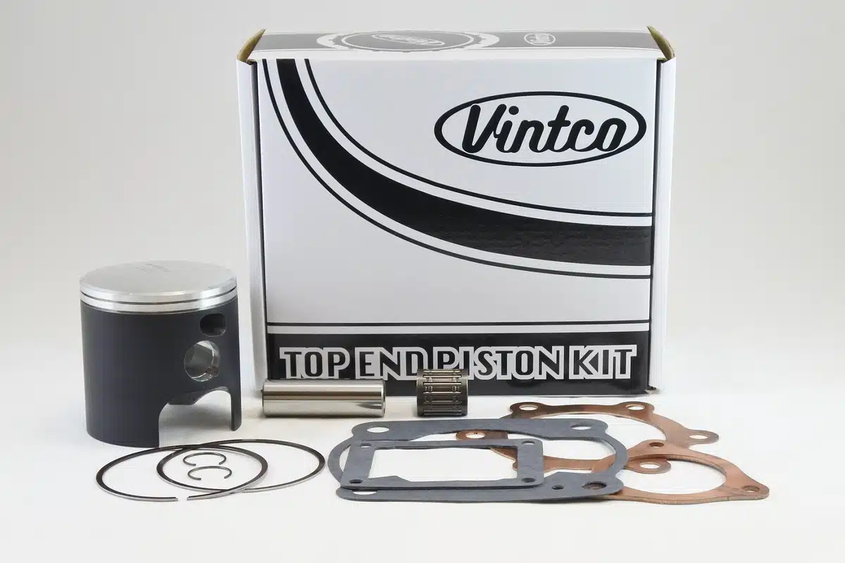 Vintco Top End zuiger kit met dubbele zuigerveren Kawasaki KX 250 1980-1981