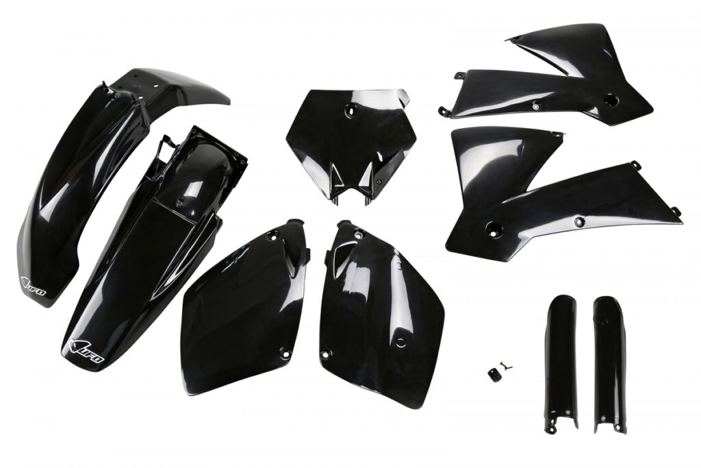 UFO plastic kit Zwart KTM SX 125/250/450 2003 ( full kit )