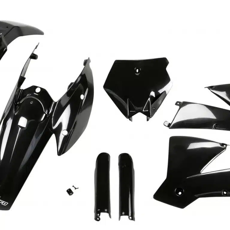 UFO plastic kit Zwart KTM SX 125/250/450 2004 ( full kit )