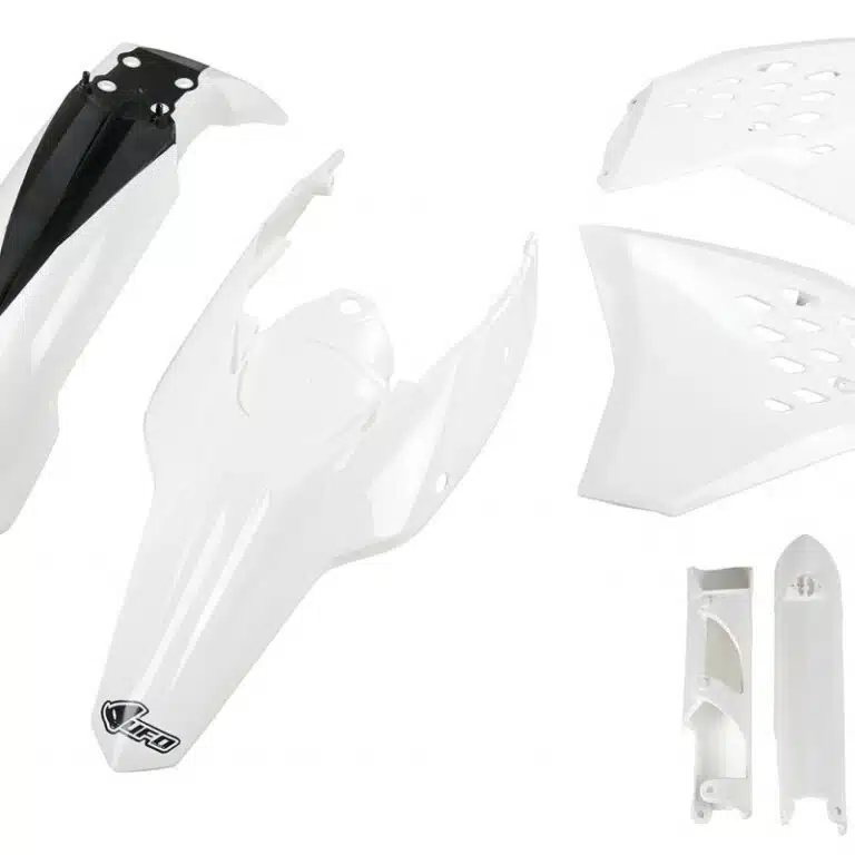 UFO plastic kit Wit KTM EXC 250/300/350/450/500 2009-2011 (full kit) (zonder koplamp plastic)
