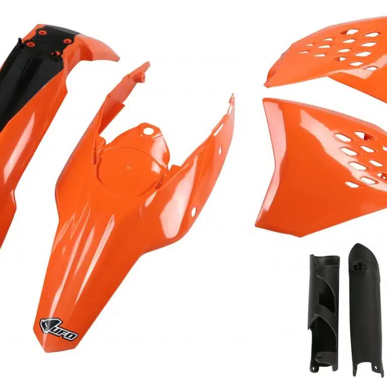 UFO plastic kit OEM 2009/2010 KTM EXC 250/300/350/450/500 2009-2011 (full kit) (zonder koplamp plastic)