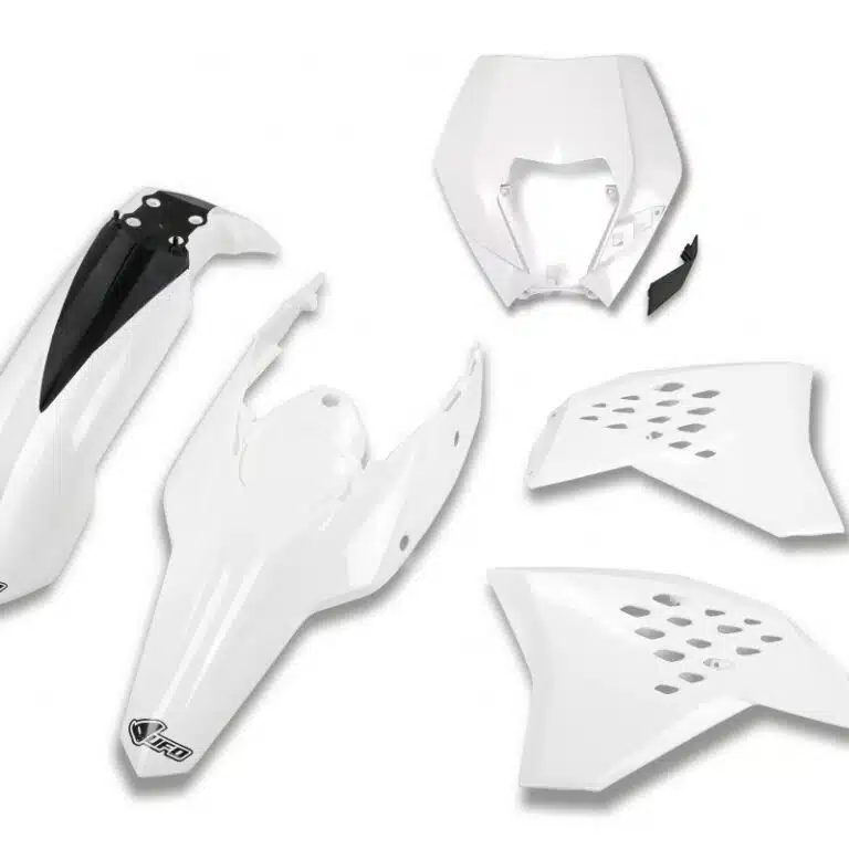 UFO plastic kit Wit KTM EXC 250/300/350/450/500 2009-2011