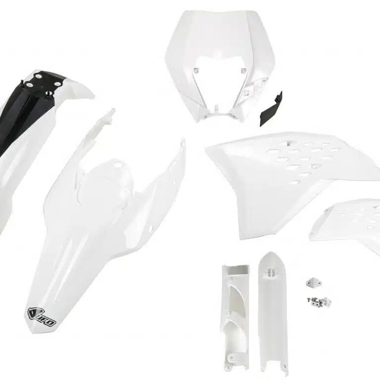 UFO plastic kit Wit KTM EXC 250/300/350/450/500 2009-2011 (full kit)