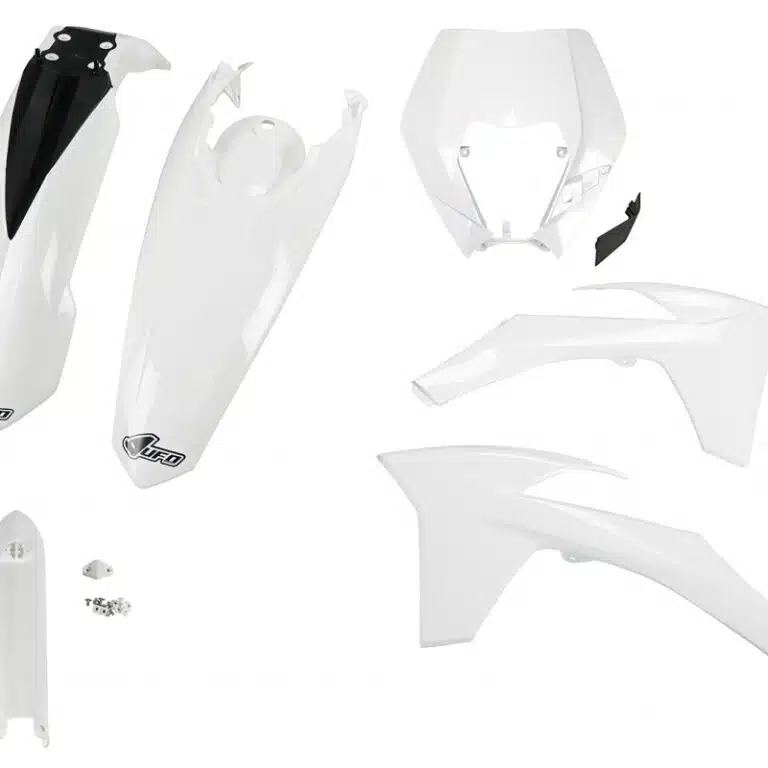 UFO plastic kit Wit KTM EXC/EXC-F 125/250/300/350/450/500 2012-2013 (full kit)