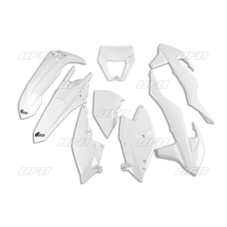 UFO plastic kit Wit met koplamp plastic KTM EXC/EXC-F 250/300/350/450/500 17-19