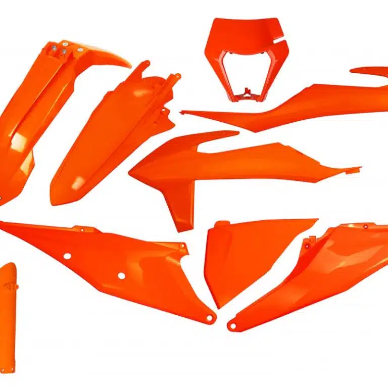 UFO plastic kit Fluor Oranje KTM EXC 250/300 2020-2023 & EXC-F 250/350/450/500 2020-2023 ( full kit )