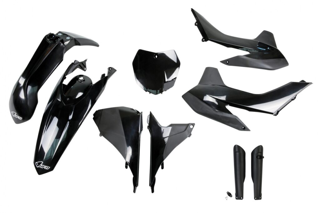 UFO plastic kit Zwart KTM SX/SX-F 125/150/250/350/450 2015 & SX 250 2015-2016 ( full kit )
