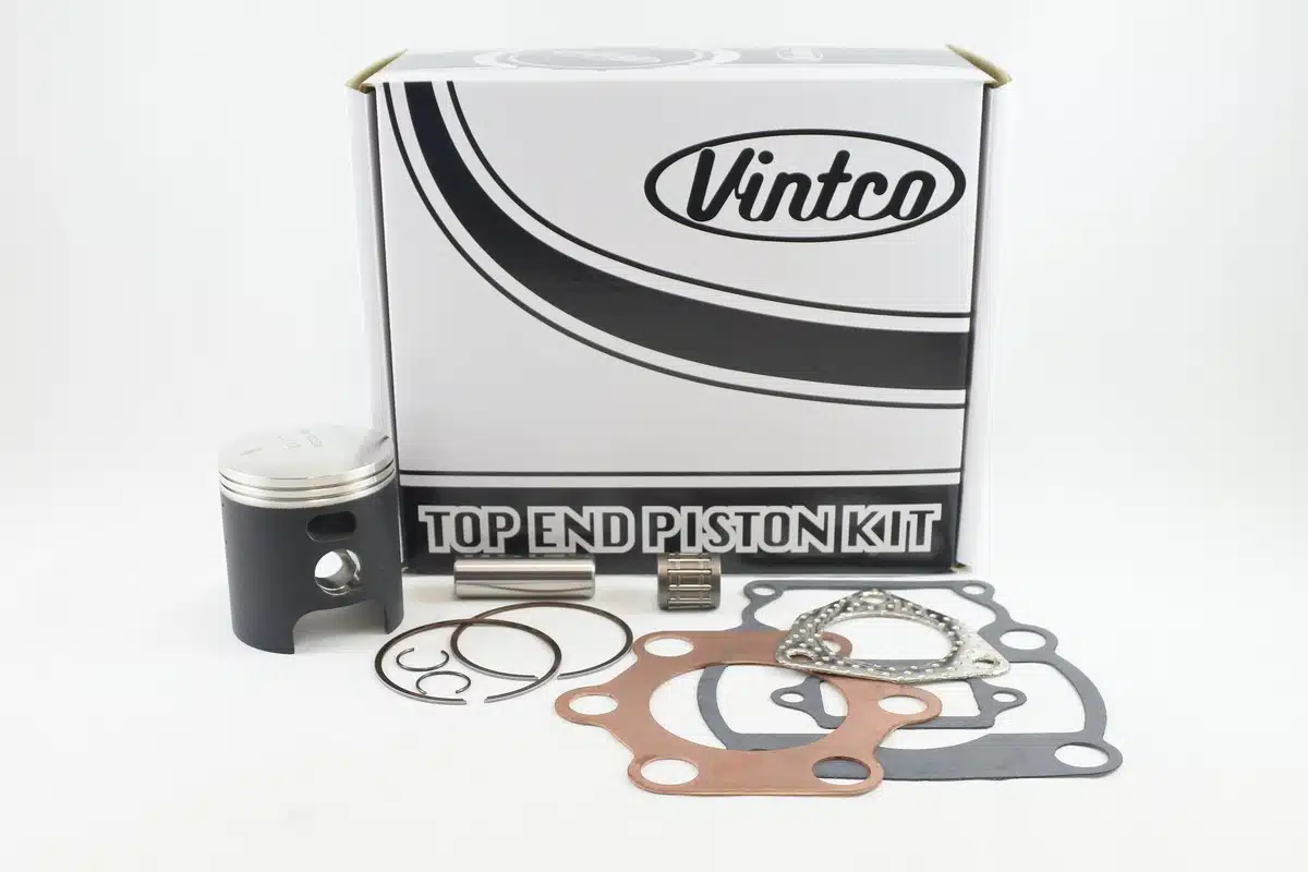 Vintco Top End zuiger Kit met dubbele zuigerveren Suzuki RM 125 1979-1980