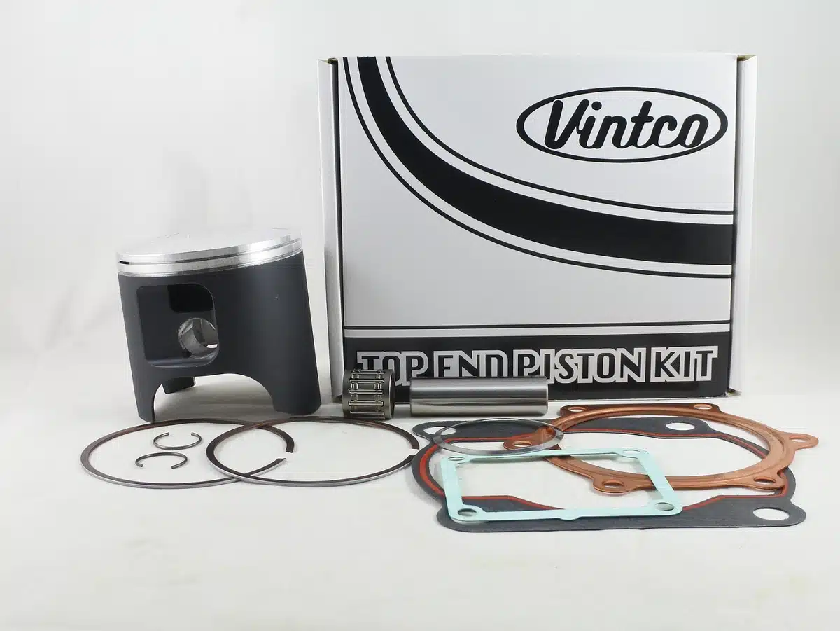 Vintco top end zuiger kit met dubbele zuigerveren Yamaha YZ 490 1982-1984