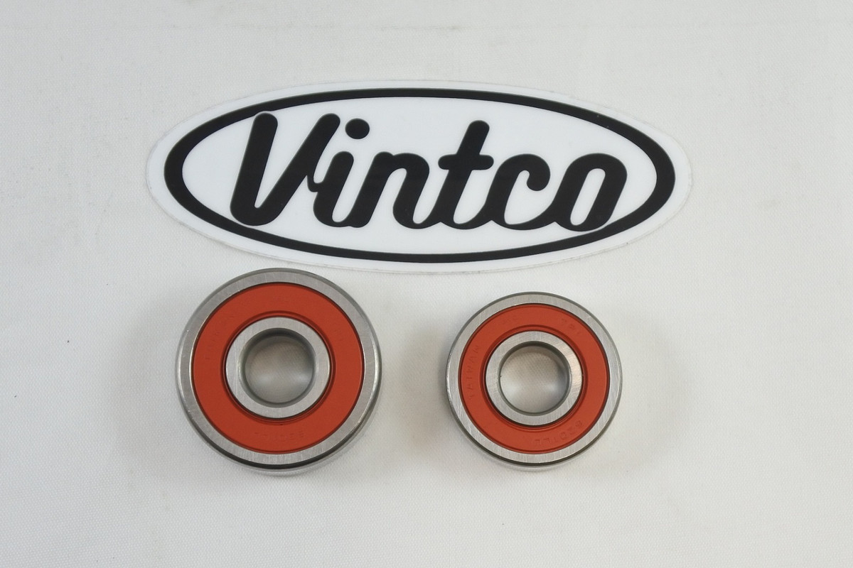 Vintco voorwiel lager set Kawasaki KX125 1978-81 KDX175 1980-81 KLX250 1979-80