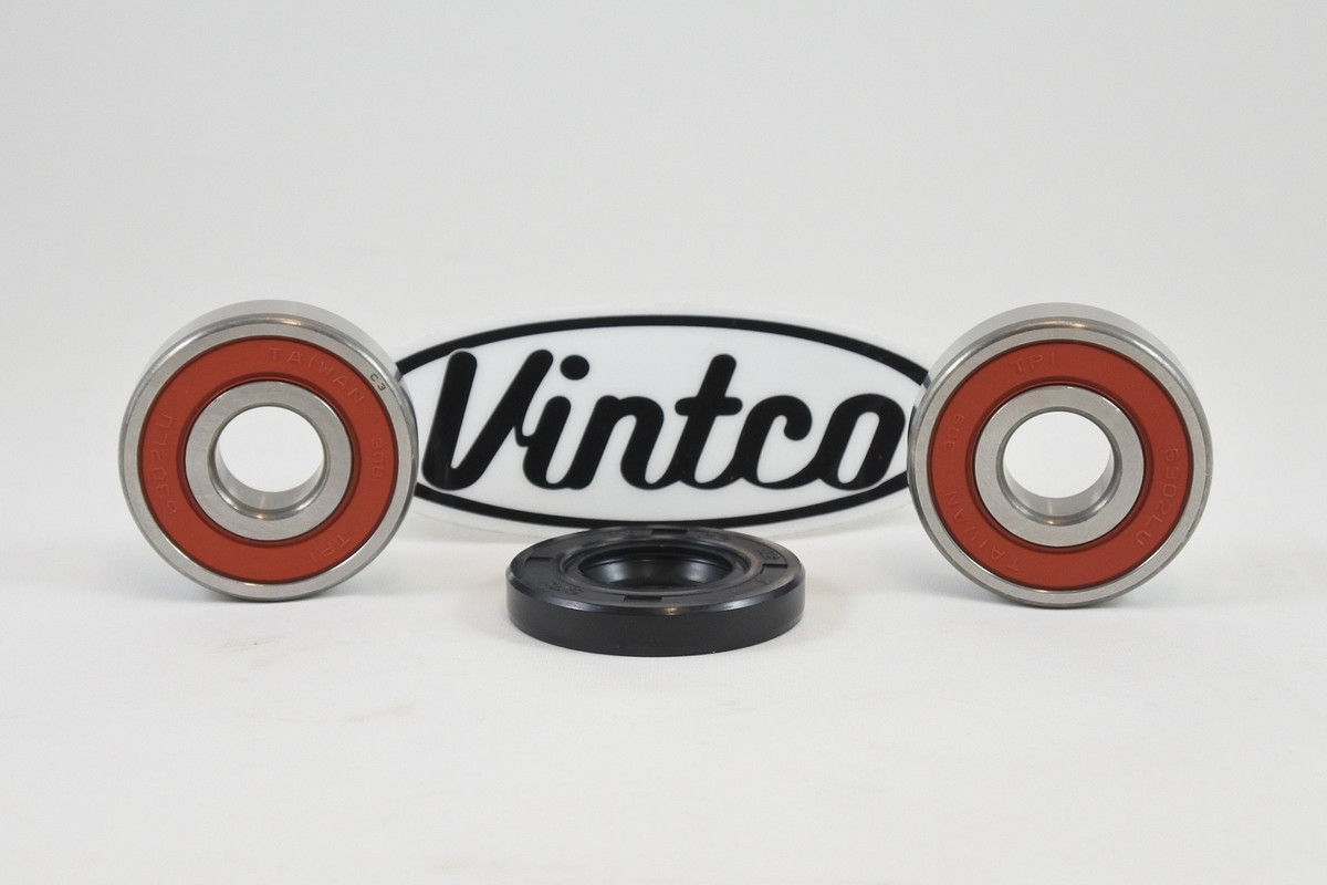 Vintco voorwiel lager set Kawasaki KX 250 1974-1976 KX 400 1975-1976