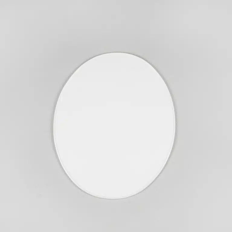 UFO voornummerplaat universeel Wit Oval plate since 1970