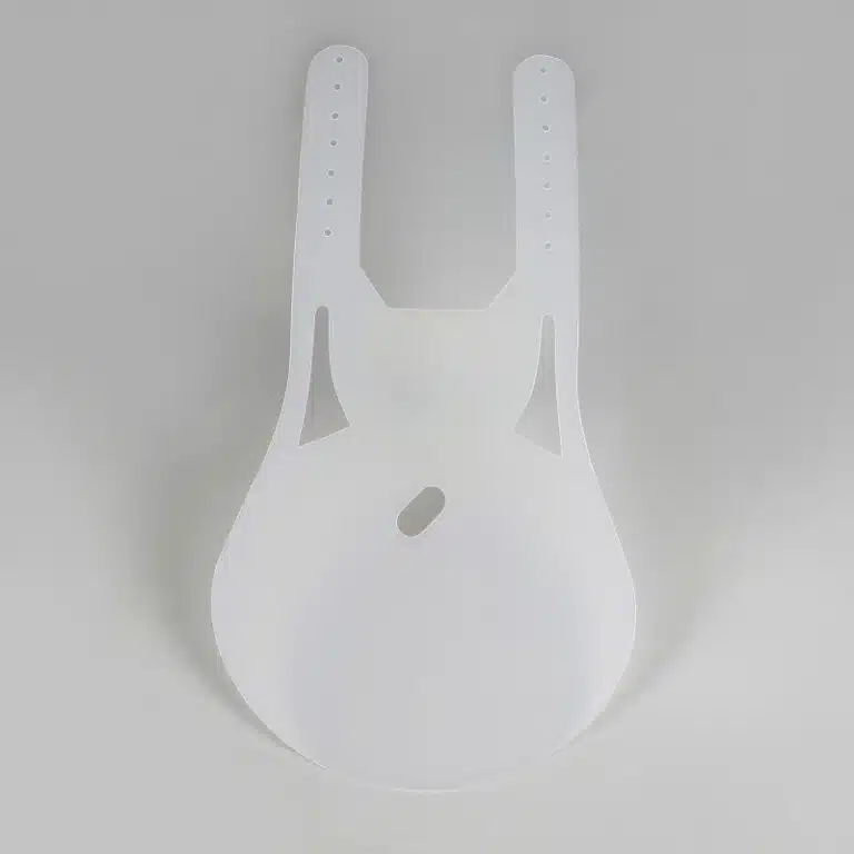 UFO voornummerplaat universeel Oval Wit 1976-1979