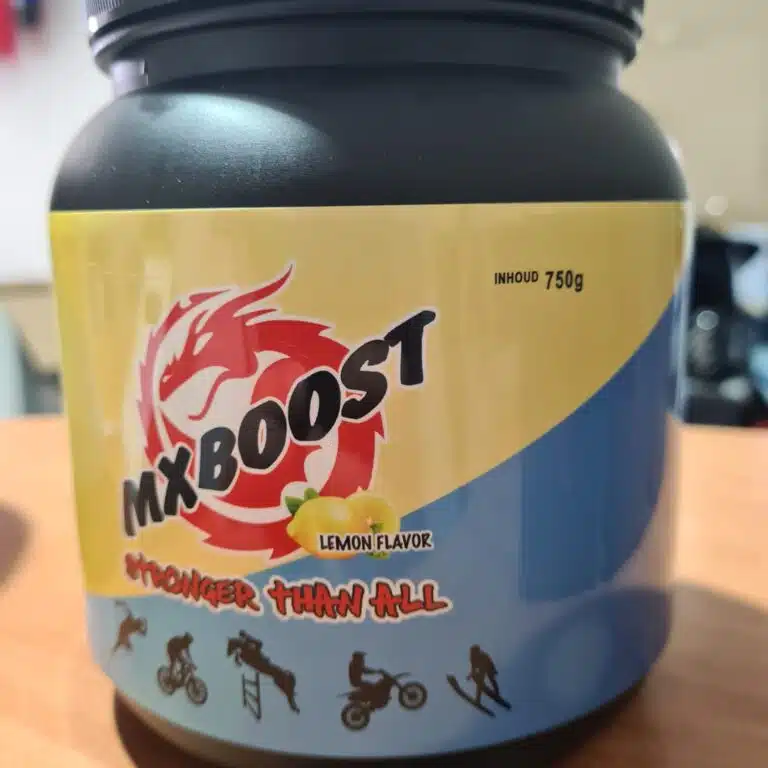 MX boost poeder smaak lemon ( 750 gram )