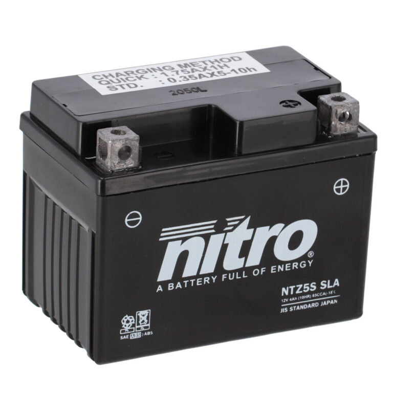 Nitro accu NTZ4V SLA AGM GEL gesloten