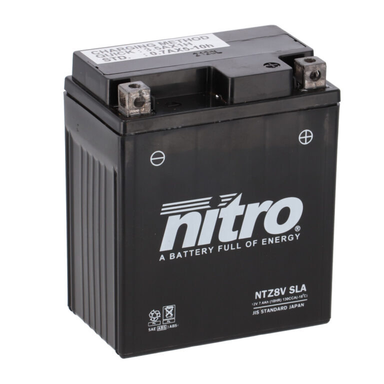 Nitro accu NTZ8V SLA AGM GEL gesloten