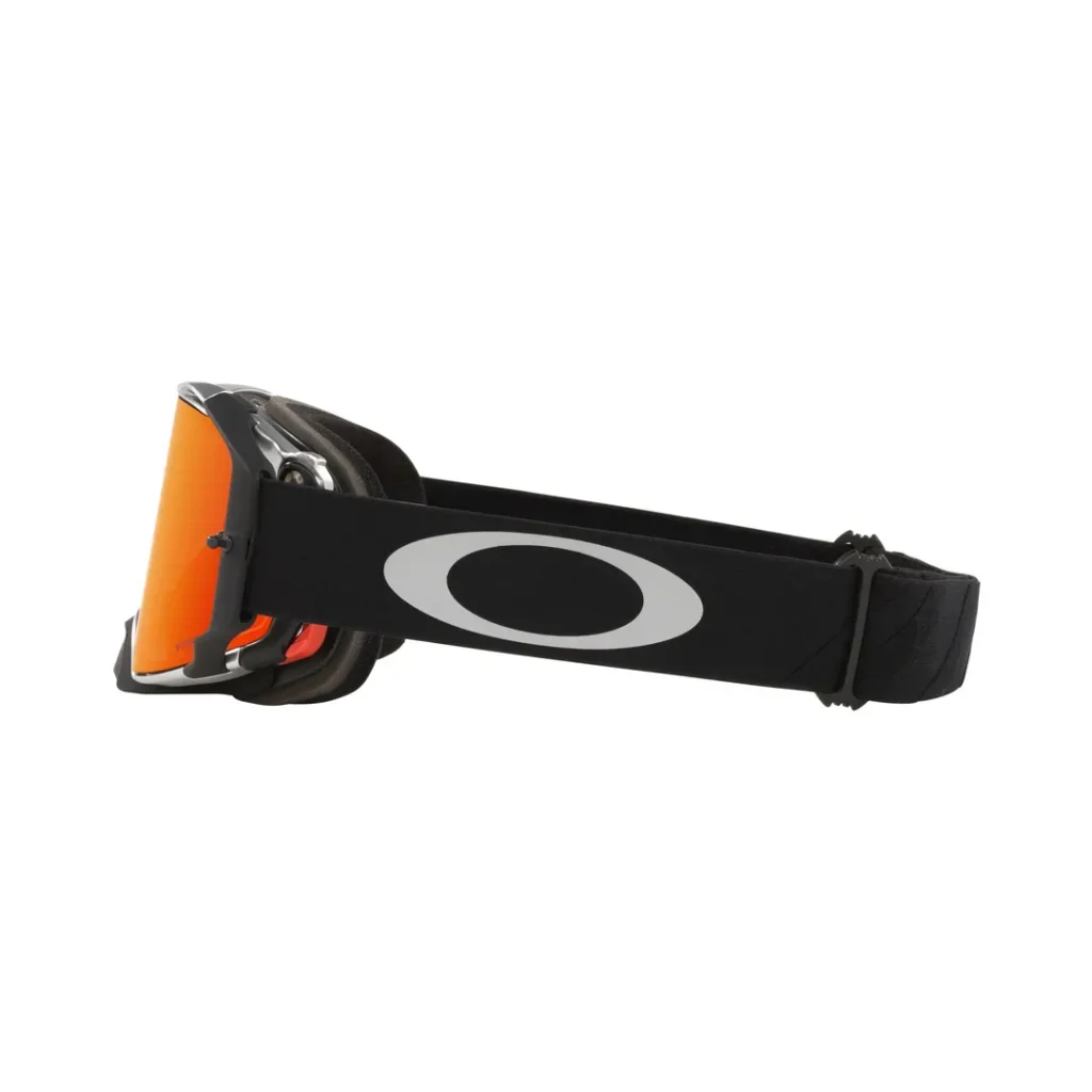 Oakley Airbrake MX Tuff Blocks Zwart Gunmetal - Prizm mx torch iridium - Afbeelding 2