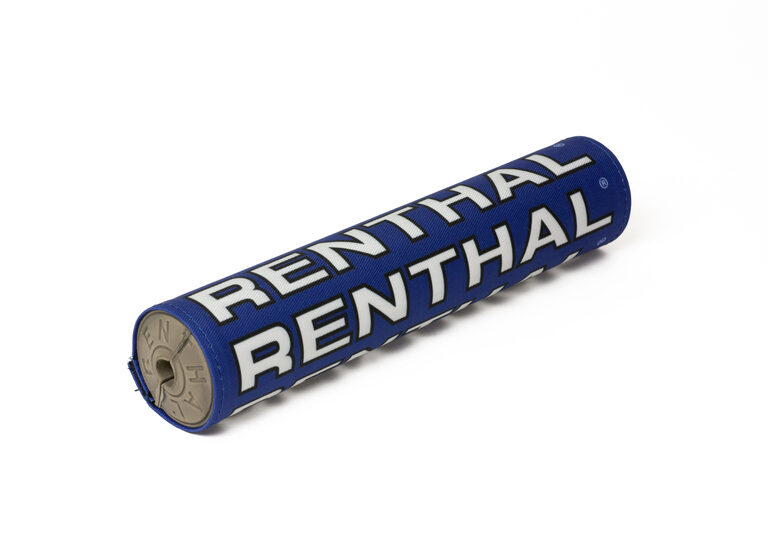 Renthal Stuurrol Blauw / Wit Modern Retro Vintage ( stoffen stuurrol )