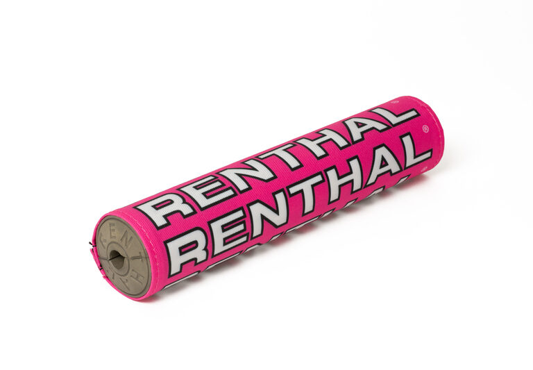 Renthal Stuurrol Roze / Wit Modern Retro Vintage ( stoffen stuurrol )
