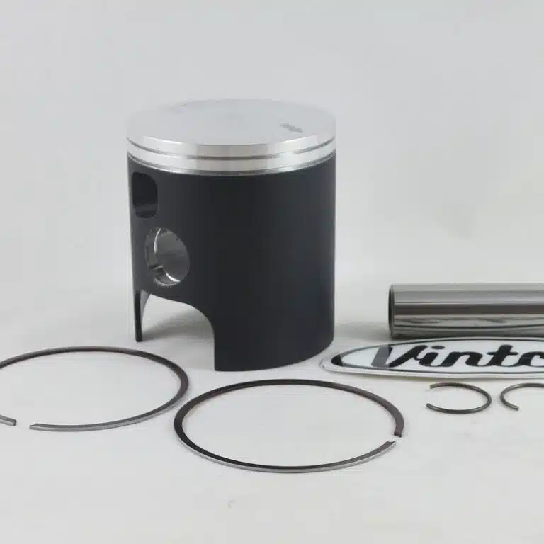 Vintco zuiger met dubbele zuigerveren maat 67,34 Kawasaki KX 250 1987-1989 Piston Kit 67.40mm Standard