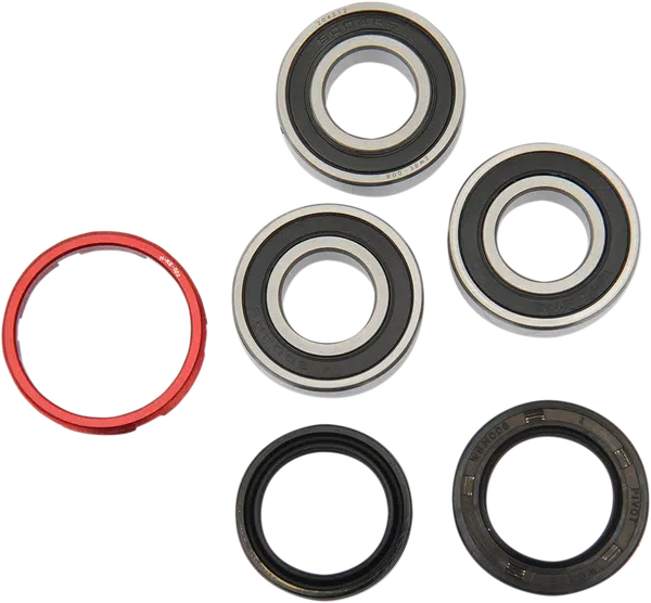 Pivot Works achterwiel lager set ( met ring ) Honda CR125R 90-99 & CR250R 90-99 & CR500R 90-01