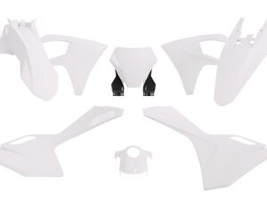 Racetech plastic kit Wit Gas Gas MC 125/250 2024- & MC-F 250/350/450 2024-