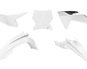Racetech plastic kit Wit KTM SX 50 2024-