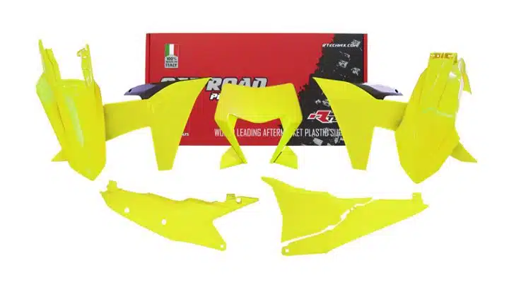 Racetech plastic kit Fluor Geel KTM EXC/EXC-F 250/300/350/450/500 2024-