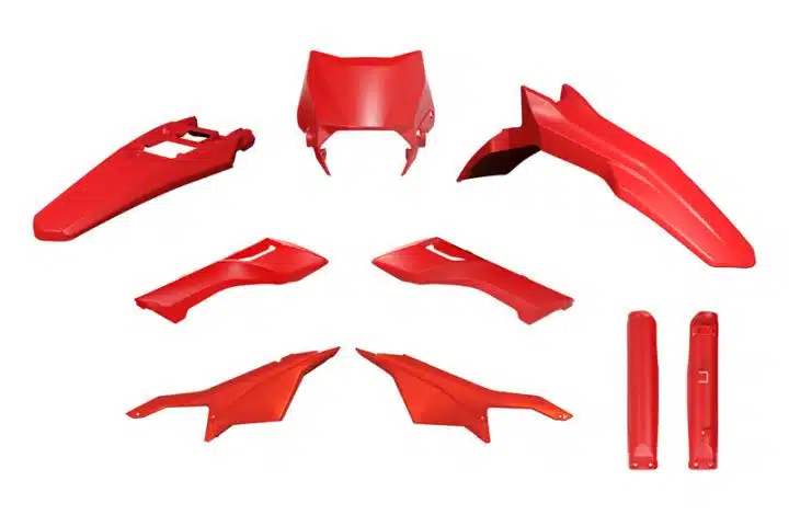 Racetech plastic kit Rood Sur-Ron Ultra Bee