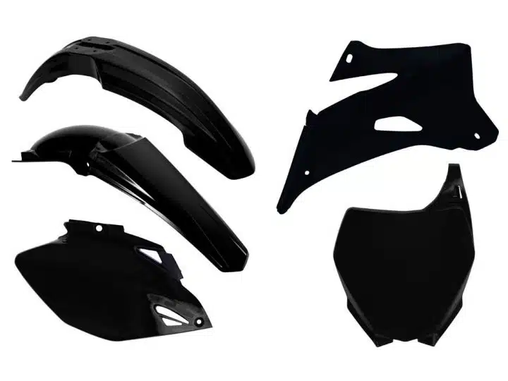 Racetech plastic kit Zwart Yamaha YZ 250F/450F 2006-2009