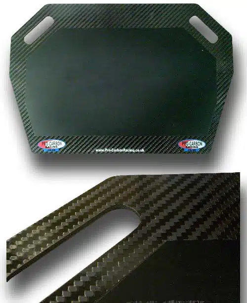 Pro Carbon Racing Pitboard / Aanwijsbord