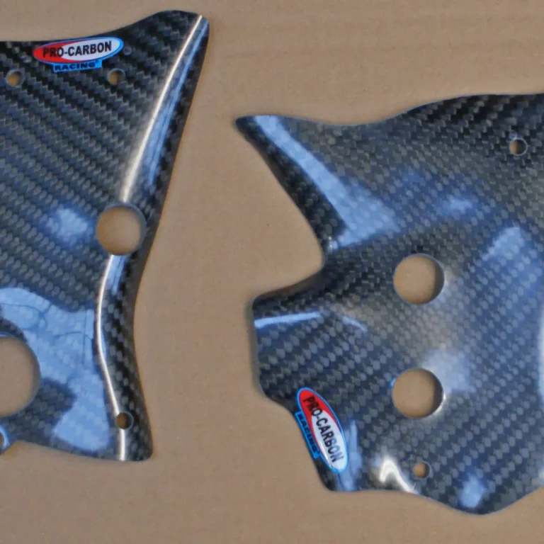Pro Carbon framebeschermers Suzuki RM 250 2004-2008