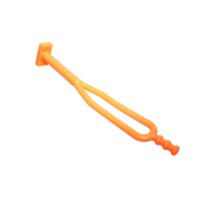 Apico zijstandaard / batterij / Koplamp licht unit rubber oranje