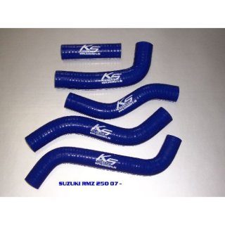 KSX radiator slangen Blauw Suzuki RM-Z 250 07-09