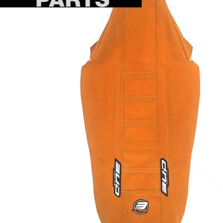 BUD zadelovertrek Oranje met Oranje lijnen KTM SX 125/150/250 19- & SX-F 250/350/450 19- & EXC/EXC-F 250/300/350/450/500 20- & Gas Gas MC/MC-F/EC/EC-F 125-450 21-