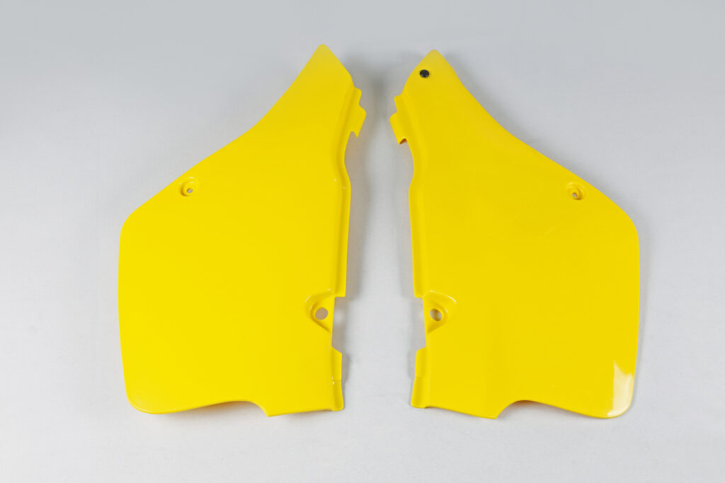 UFO zijnummerborden Geel Suzuki RM 125 1989-1992