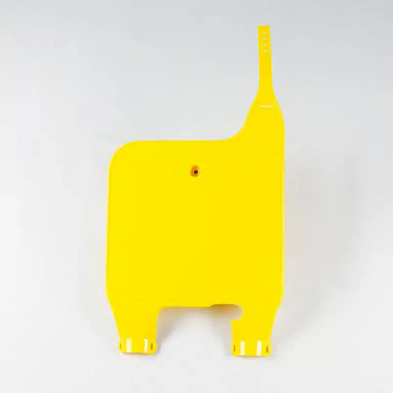 UFO voornummerplaat Geel / Upside Down fork Suzuki RM 125/250 1989-1995