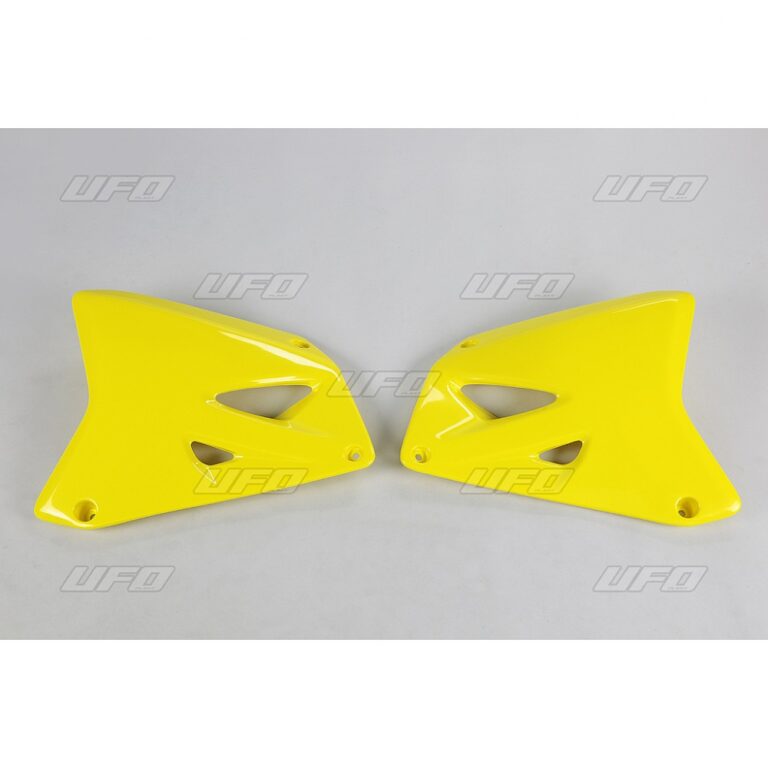 UFO radiator kappen Geel Suzuki RM 125/250 01-12