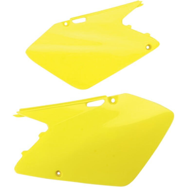 UFO Zijnummerborden Geel Suzuki RM 125/250 03-05