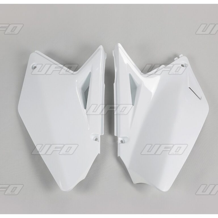 UFO zijnummerborden Wit Suzuki RM-Z 250 07-09